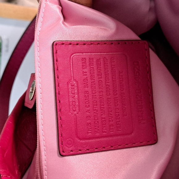 Coach NWTs Peyton Embossed Patent Leather Carryall Tote Bag - Picture 14 of 15